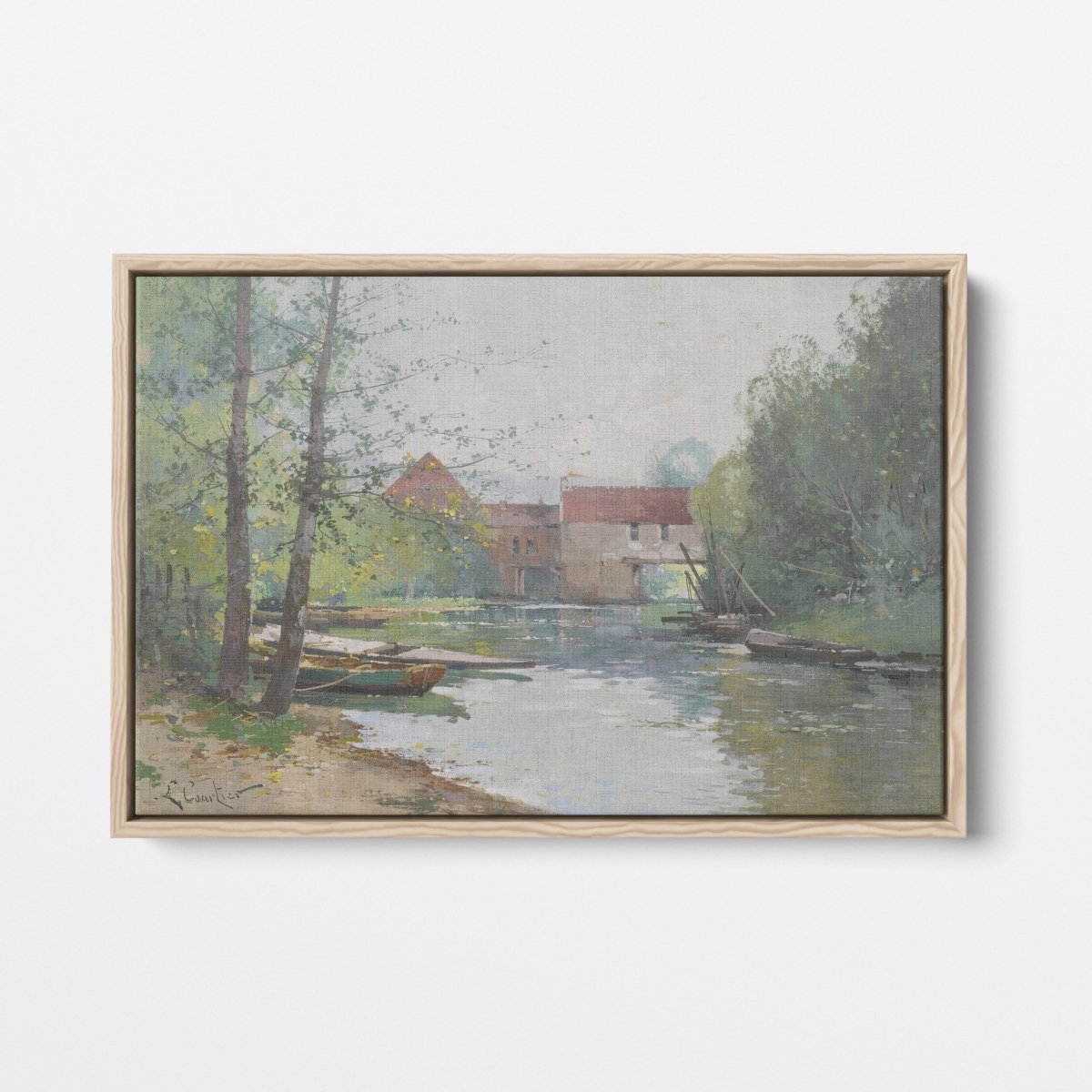 Old Mill of Dennemont | Eugene Galien - Laloue | Ave Legato Art Prints