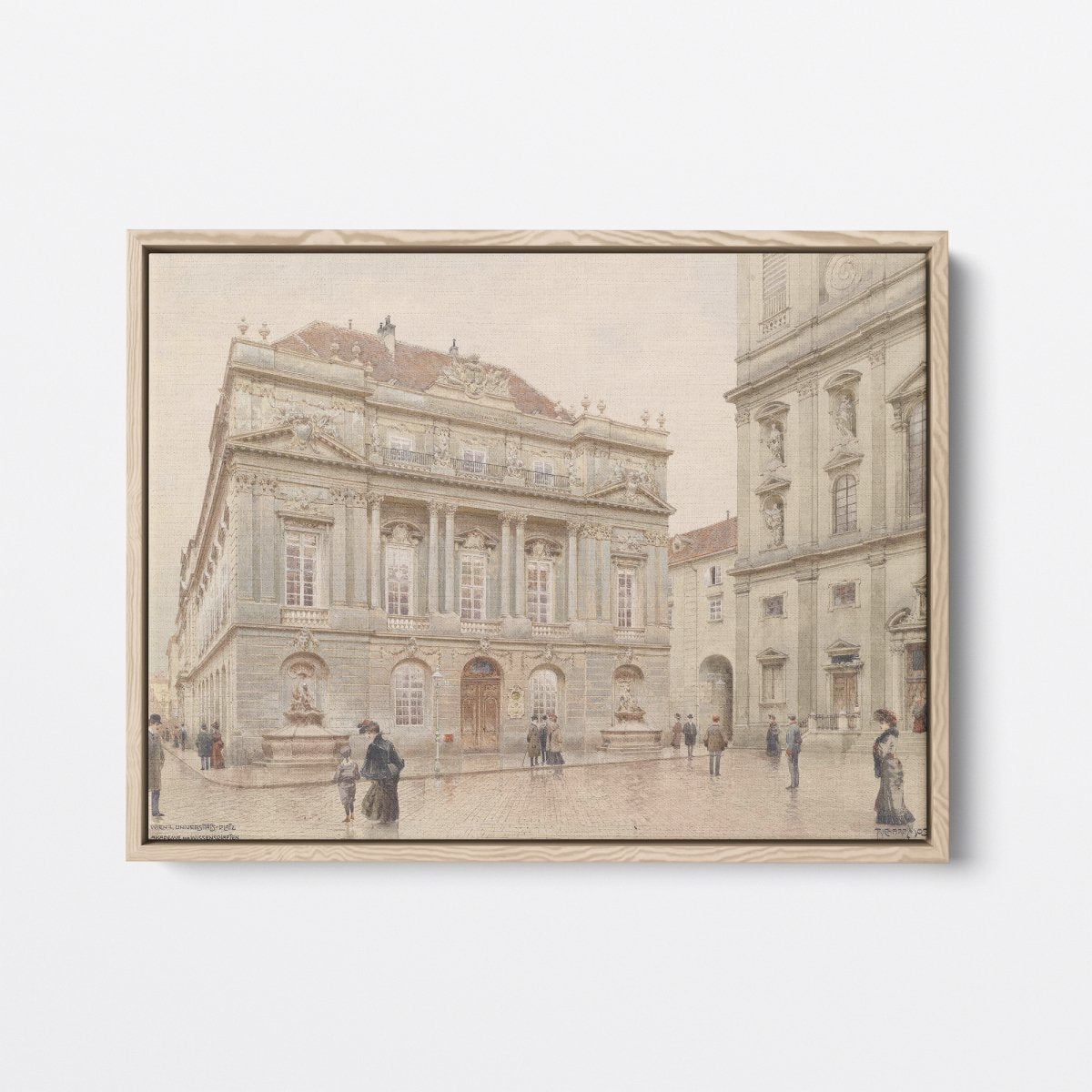 Old University of Vienna | Richard Moser | Ave Legato Art Prints