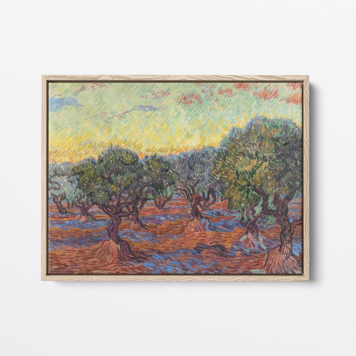 Olive Gardens, Saint Remy | Vincent van Gogh | Ave Legato | Canvas Art Prints | Vintage Artwork