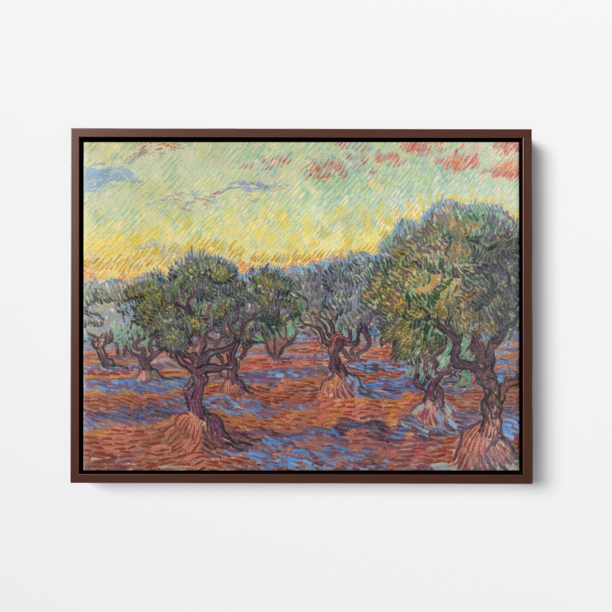 Olive Gardens, Saint Remy | Vincent van Gogh | Ave Legato | Canvas Art Prints | Vintage Artwork