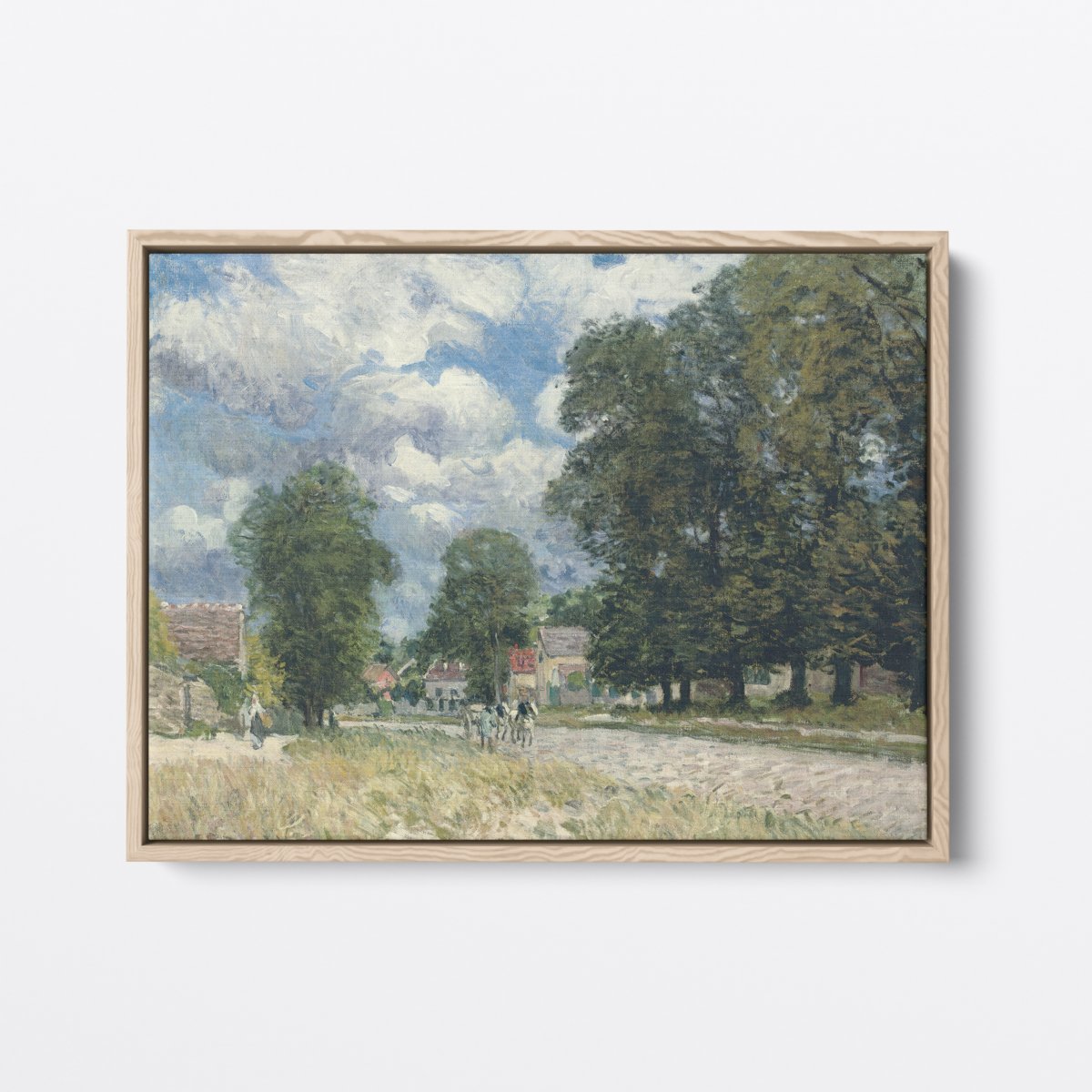 On Route to Marly | Alfred Sisley | Ave Legato | Canvas Art Prints | Vintage Artwork