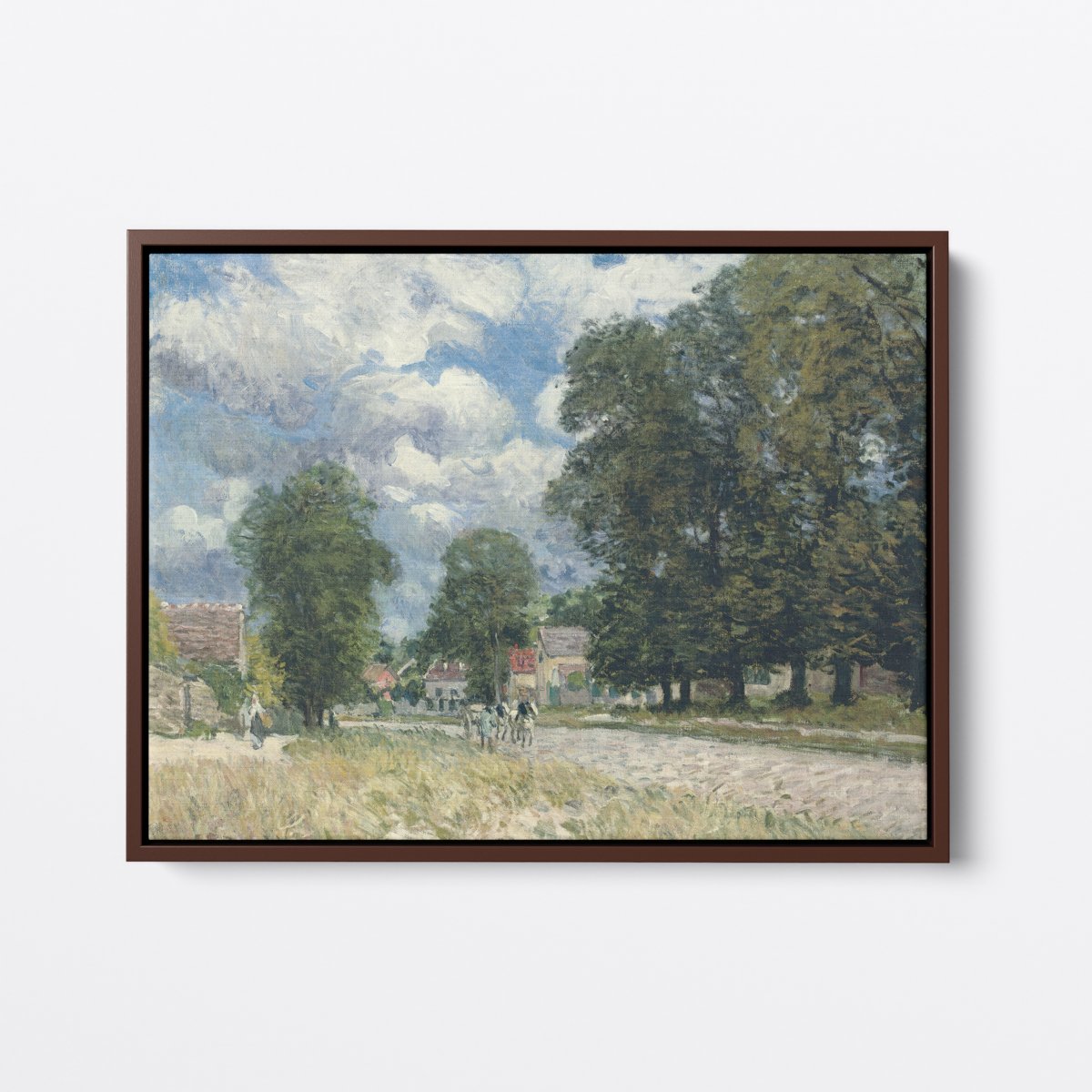 On Route to Marly | Alfred Sisley | Ave Legato | Canvas Art Prints | Vintage Artwork