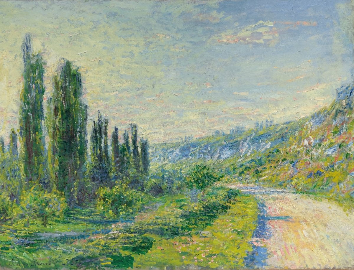 On Route to Vetheuil | Claude Monet | Ave Legato Art Prints