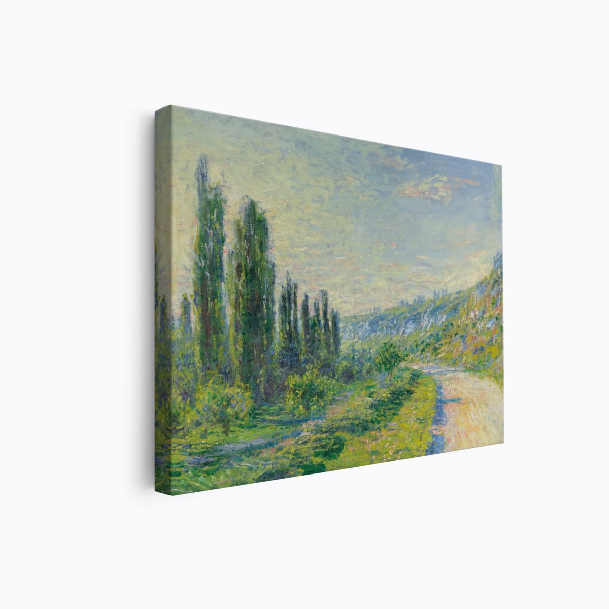 On Route to Vetheuil | Claude Monet | Ave Legato | Canvas Art Prints | Vintage Artwork