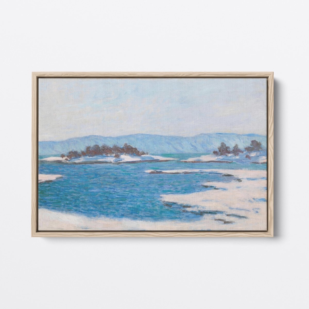 On the Bank of Christiania Fjord | Claude Monet | Ave Legato Art Prints