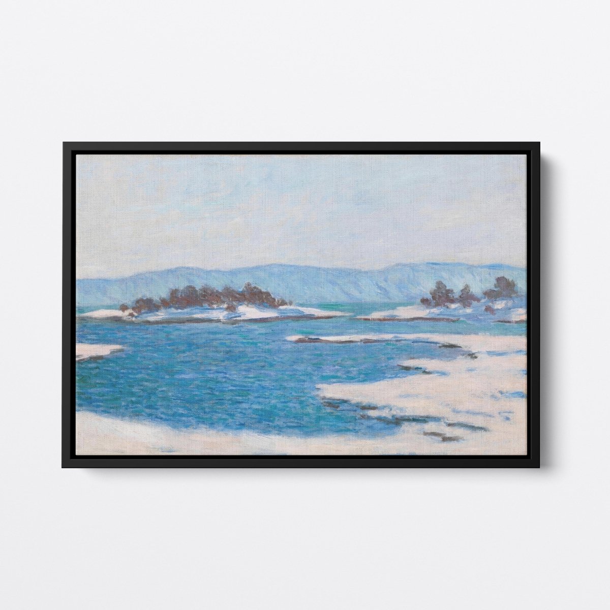 On the Bank of Christiania Fjord | Claude Monet | Ave Legato Art Prints