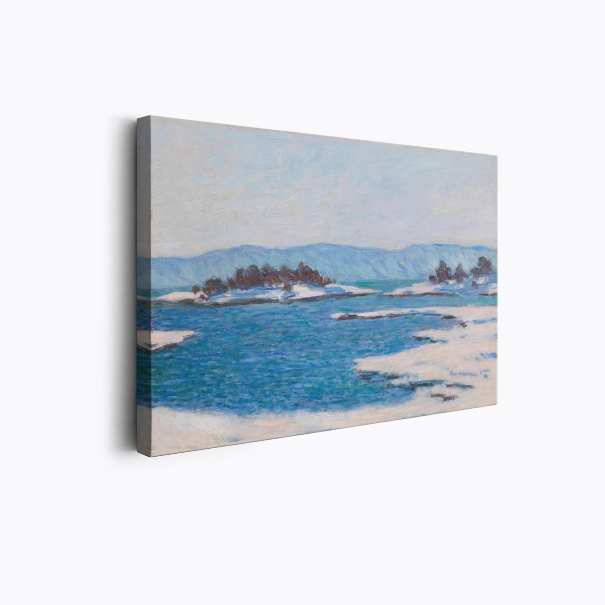 On the Bank of Christiania Fjord | Claude Monet | Ave Legato Art Prints