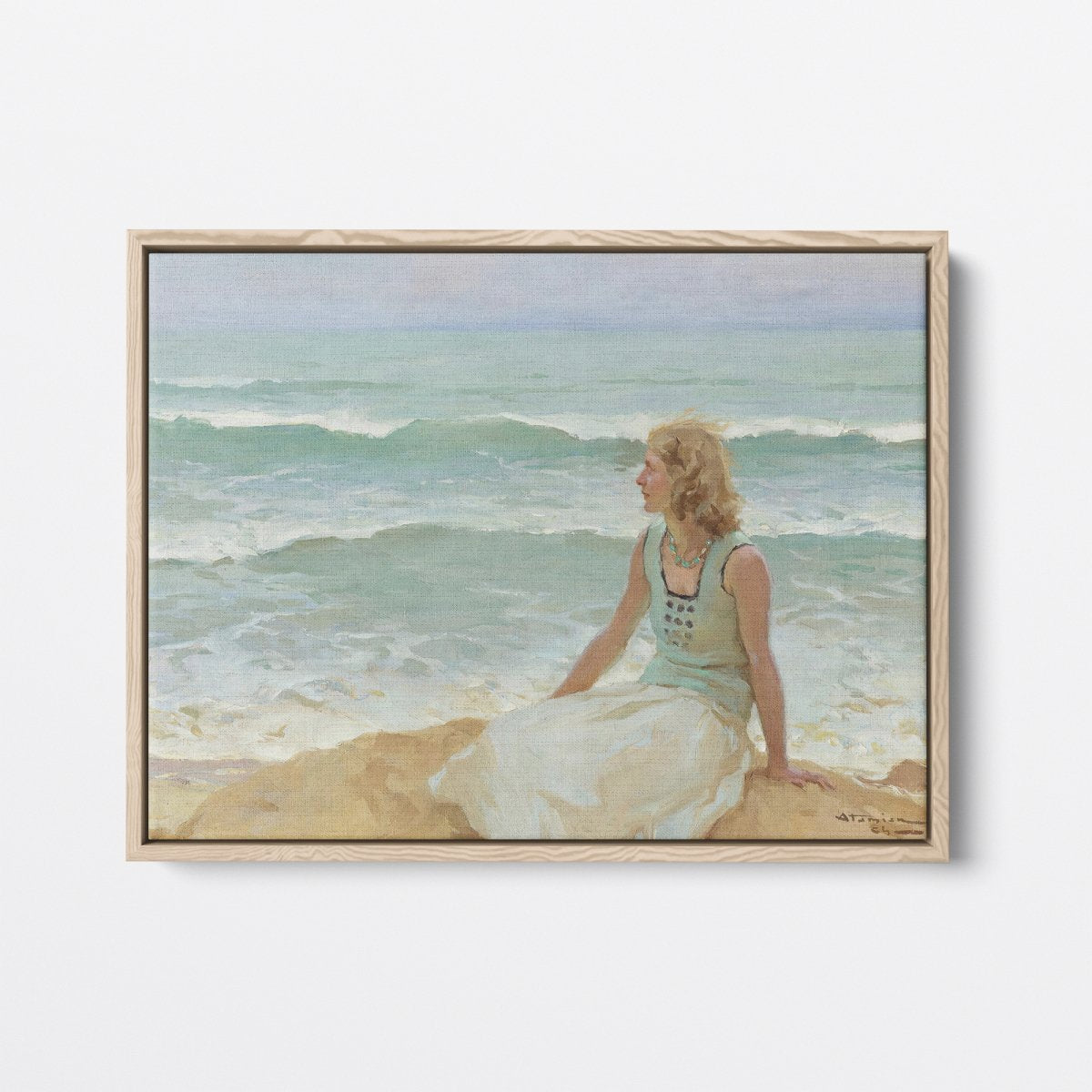 On The Beach | Charles Atamian | Ave Legato Art Prints