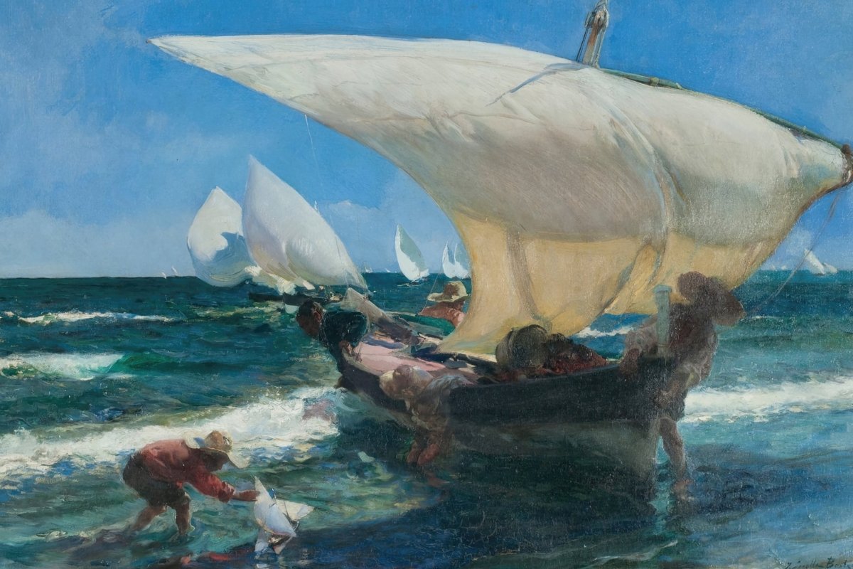 On the Coast of Valencia | Joaquín Sorolla | Ave Legato Art Prints