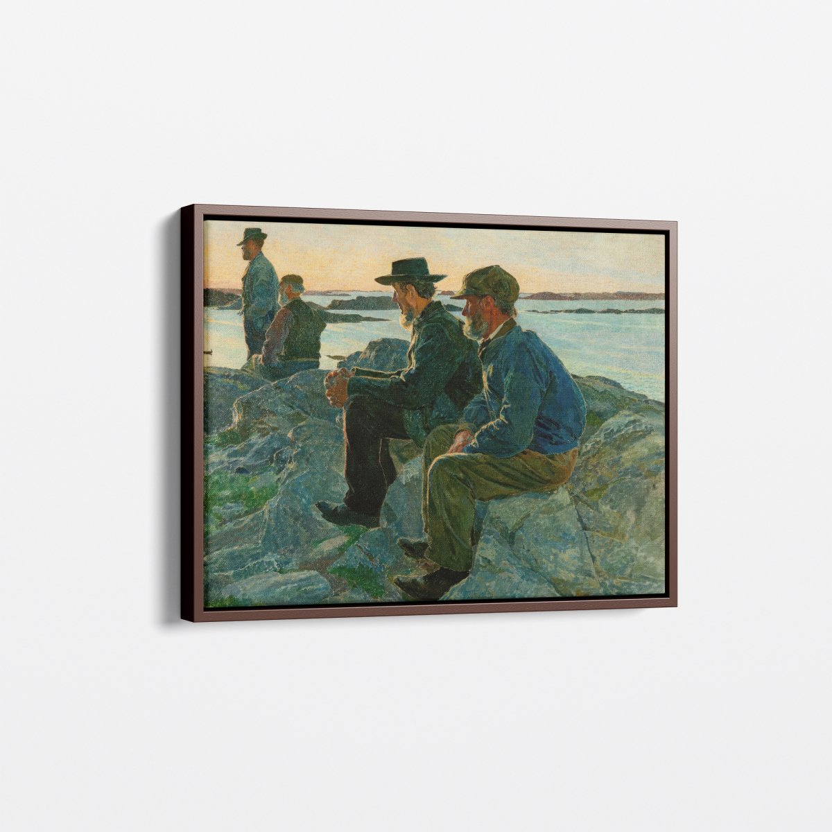 On the Rocks at Fiskebäckskil | Carl Wilhelmson | Ave Legato Art Prints