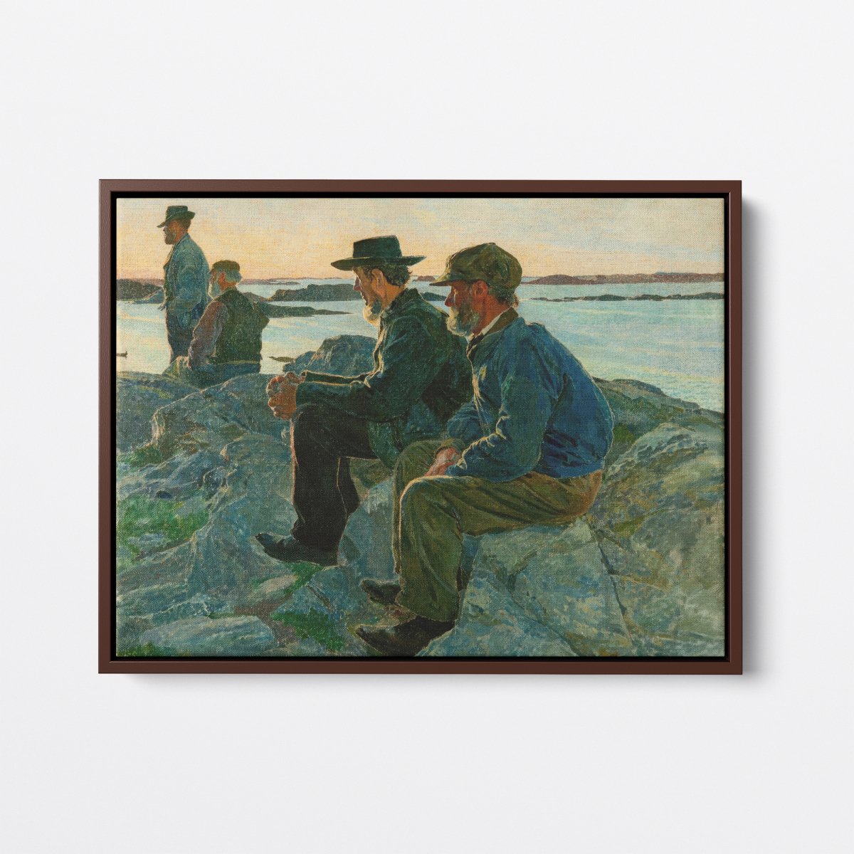 On the Rocks at Fiskebäckskil | Carl Wilhelmson | Ave Legato Art Prints