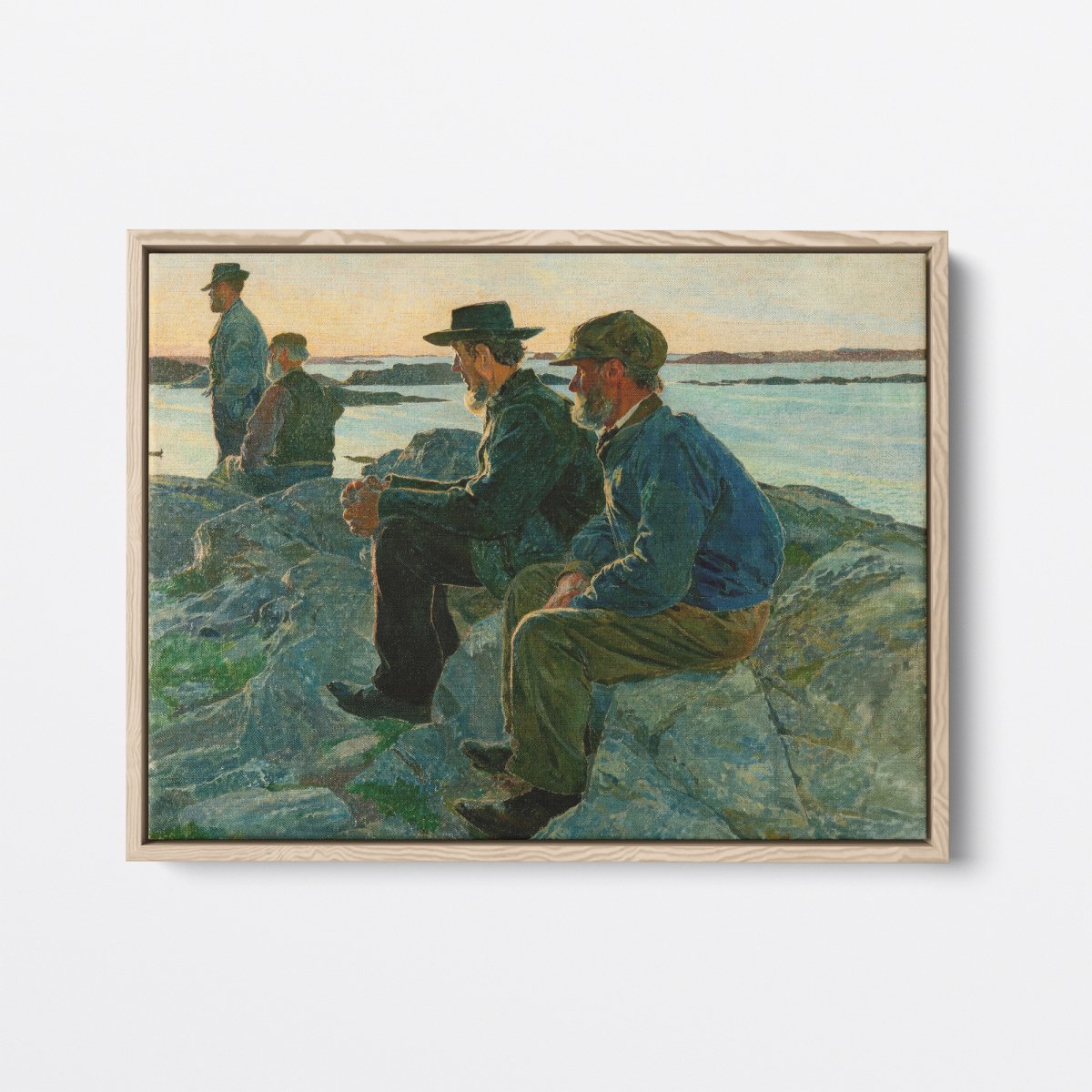 On the Rocks at Fiskebäckskil | Carl Wilhelmson | Ave Legato Art Prints