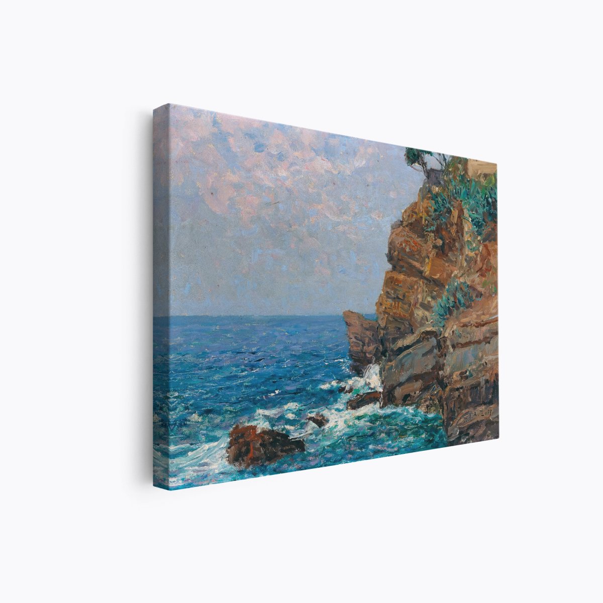 On the Sestri Levante Coast | Alfred Zoff | Ave Legato Art Prints