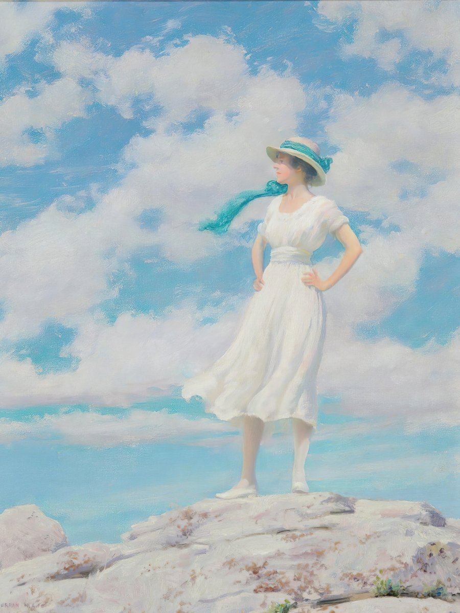 On the Summit | Charles Curran | Ave Legato Art Prints