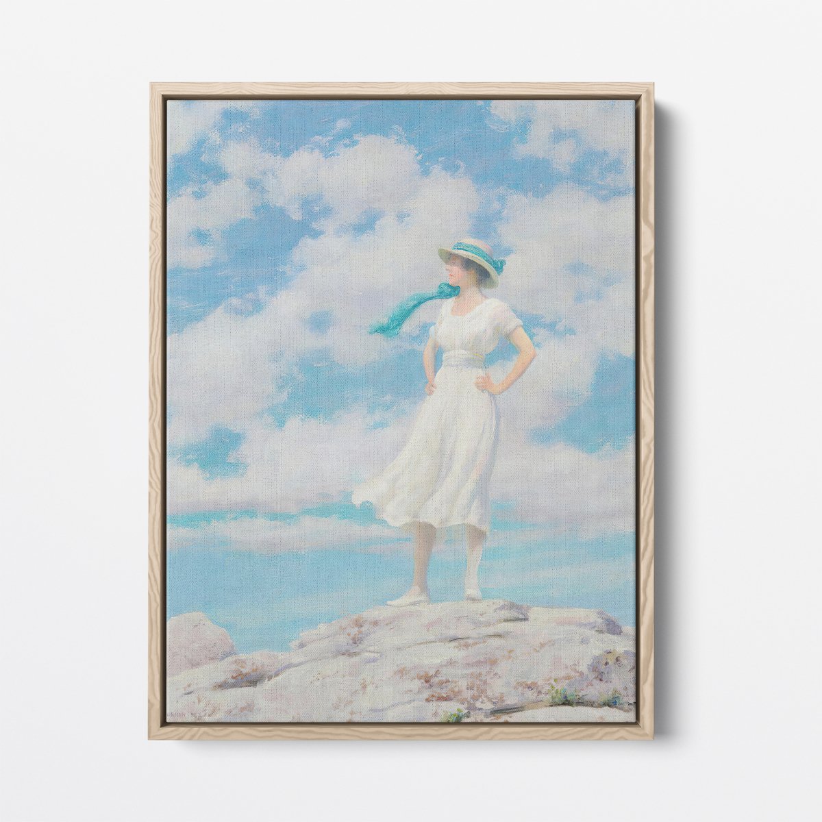 On the Summit | Charles Curran | Ave Legato Art Prints