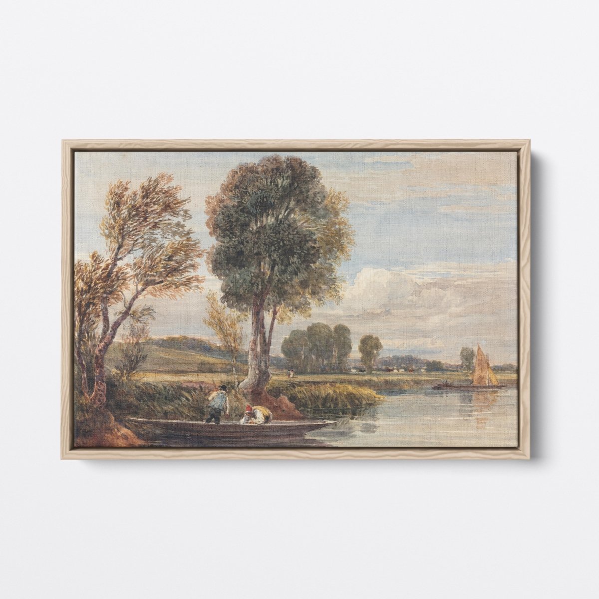 On the Thames | David Cox | Ave Legato Art Prints