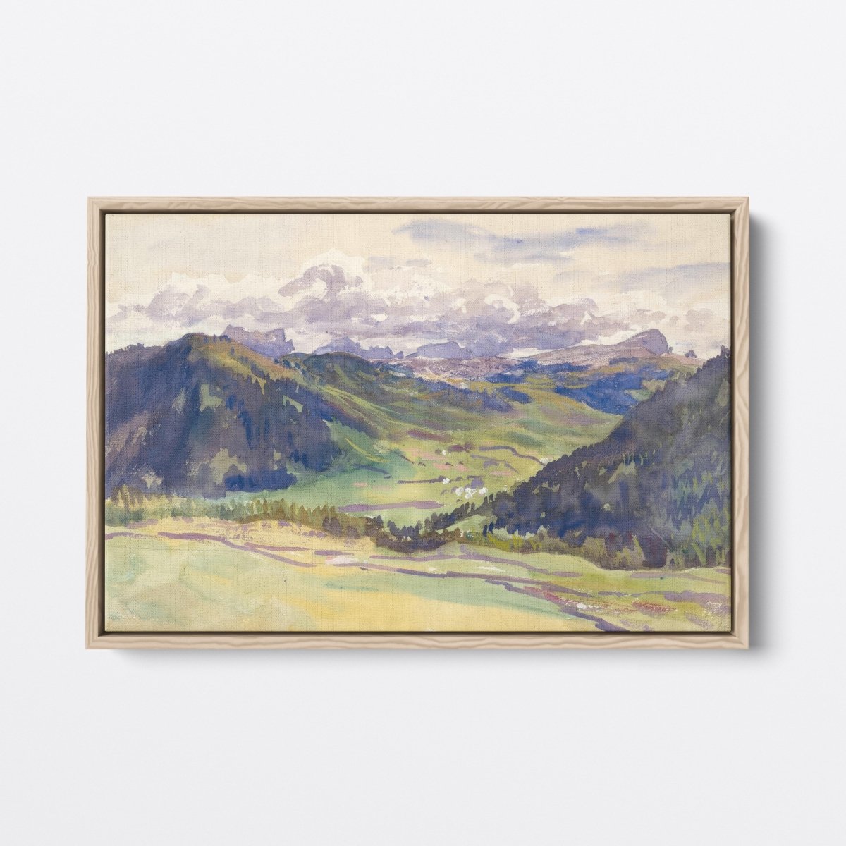 Open Valley, Dolomites | John Sargent | Ave Legato Art Prints