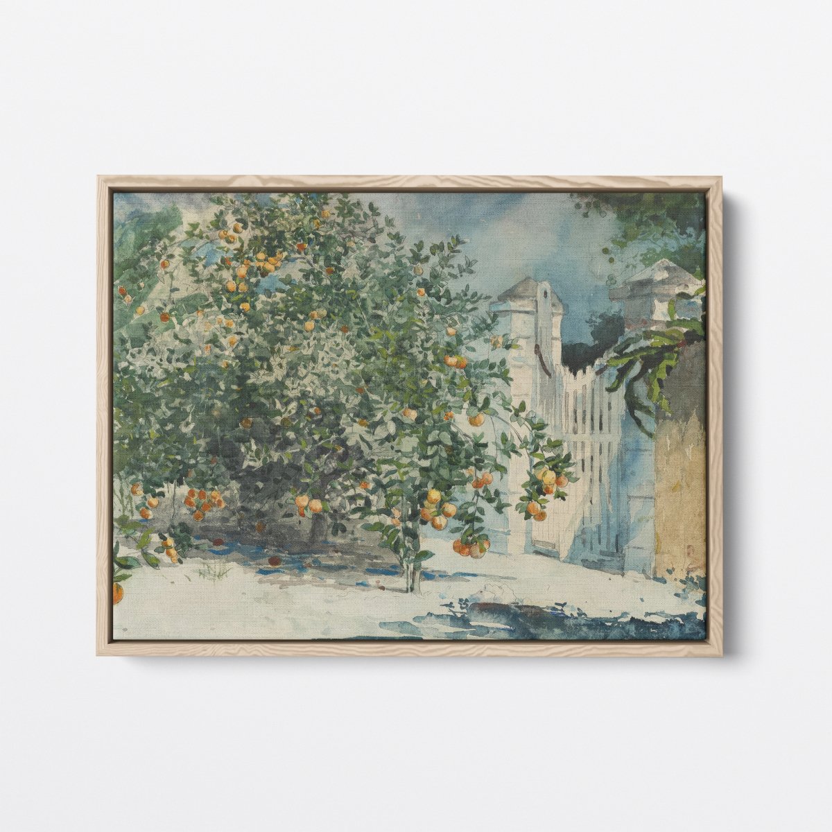 Orange Trees and Gate | Winslow Homer | Ave Legato Art Prints