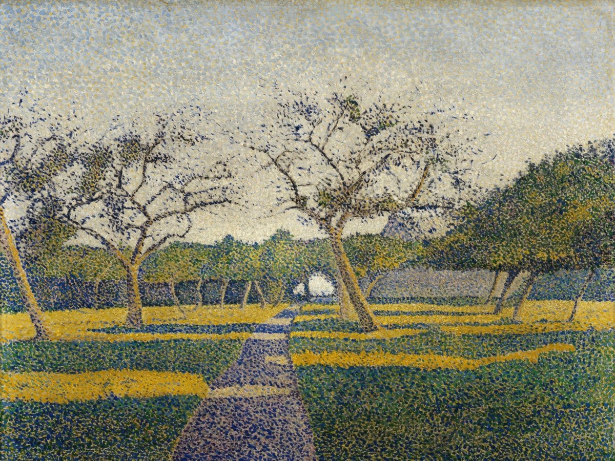 Orchard at La Louvière | Alfred Finch | Ave Legato Art Prints