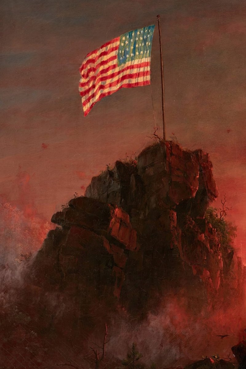 Our Flag | Frederic Church | Ave Legato Art Prints