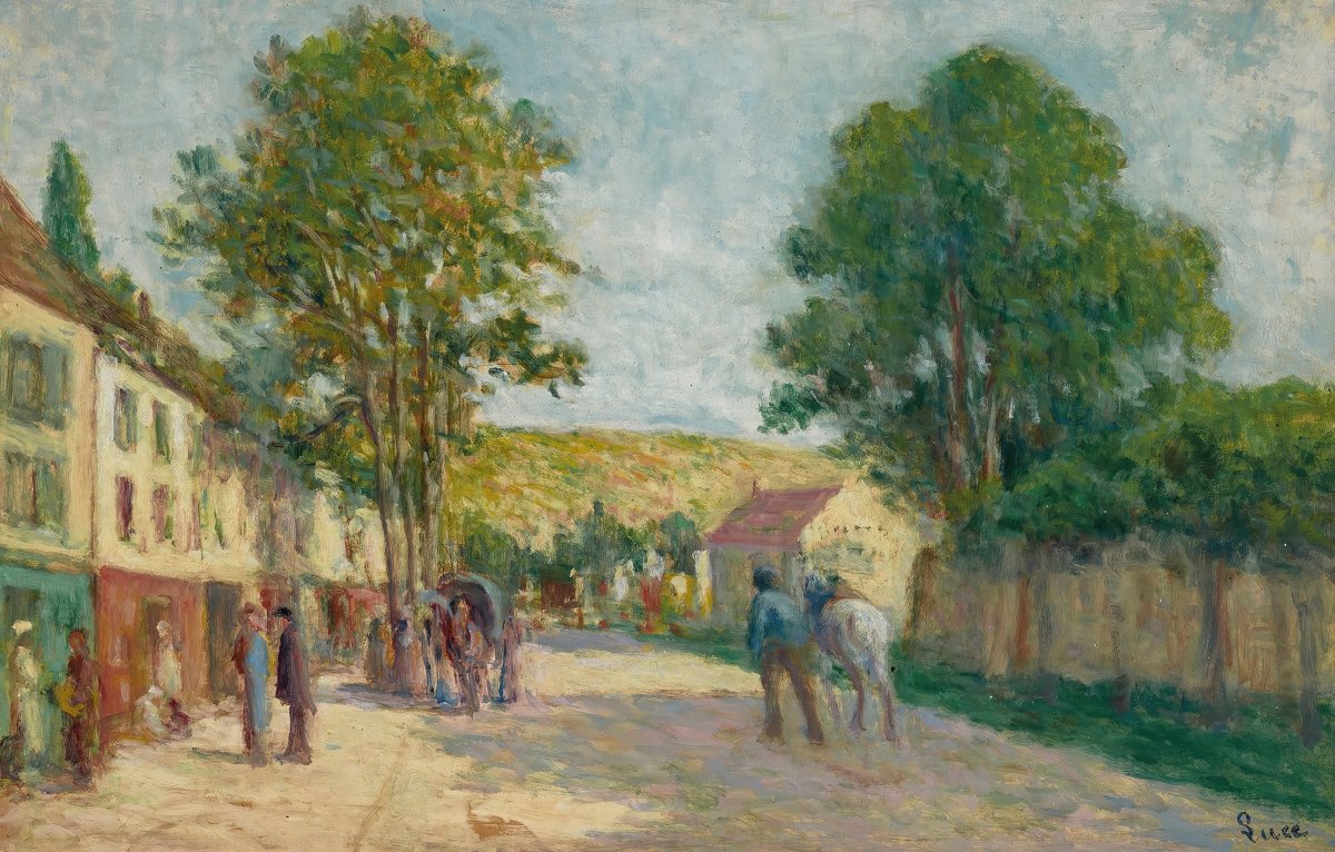 Outskirts of Paris | Maximilien Luce | Ave Legato Art Prints