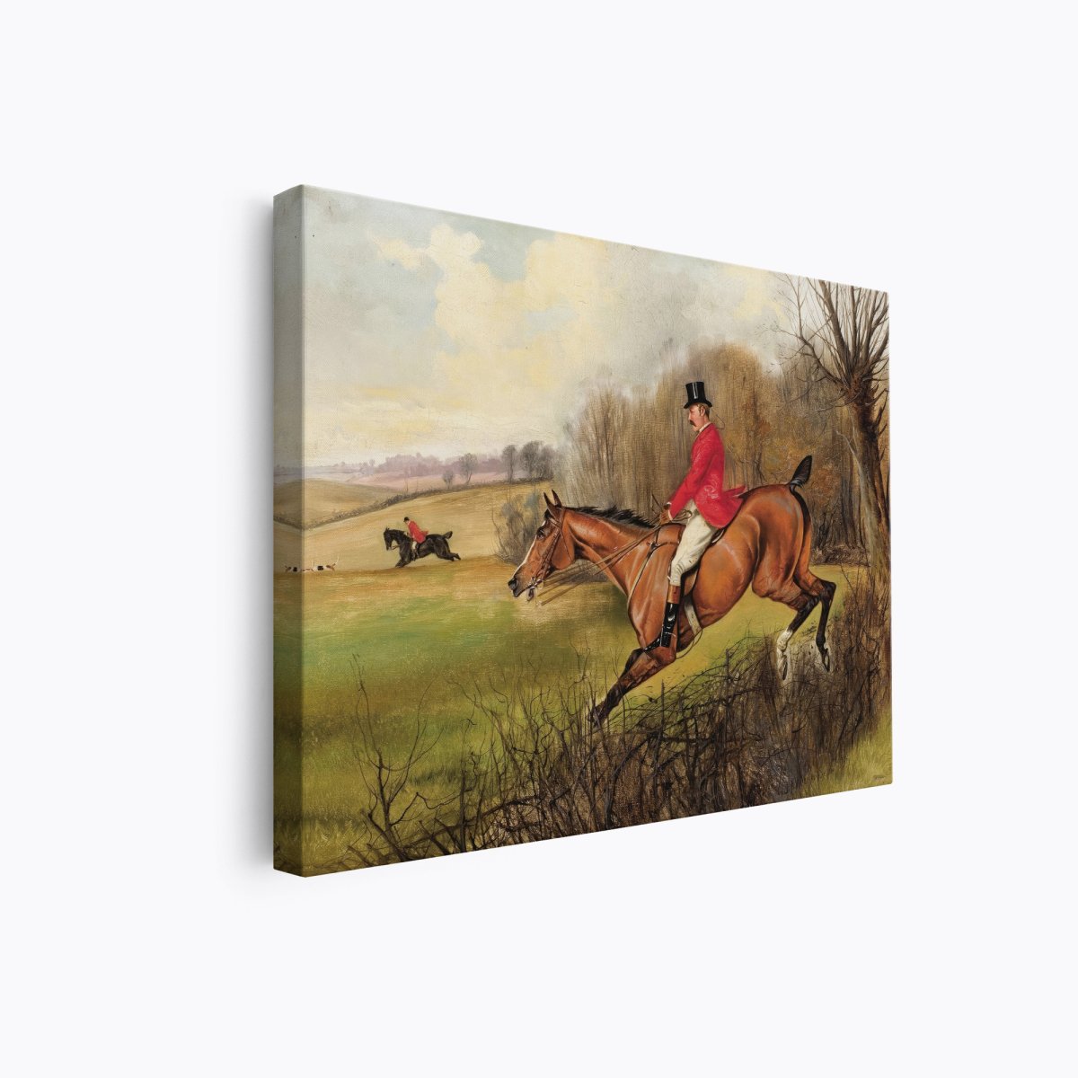 Over the Hedge: Fox Hunt Scene | John Wheeler | Ave Legato Art Prints