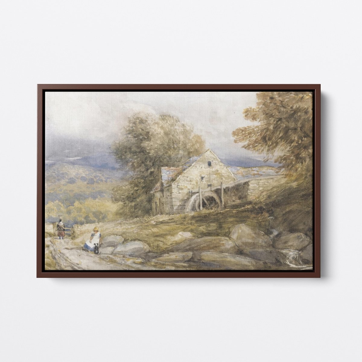 Overshot Mill, North Wales | David Cox | Ave Legato Art Prints