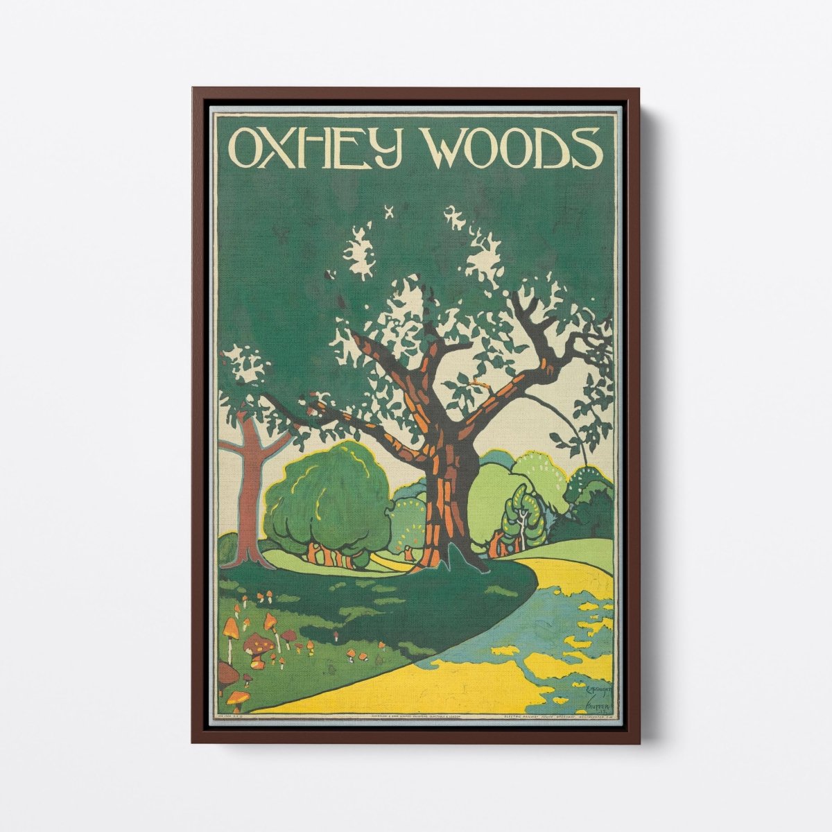 Oxhey Woods | Edward Kauffer | Ave Legato Art Prints