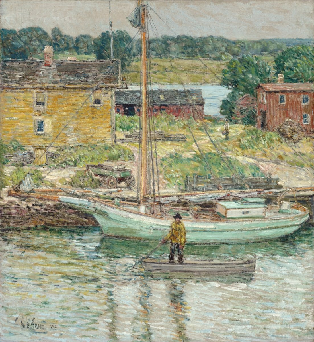 Oyster Sloop | Childe Hassam | Ave Legato Art Prints