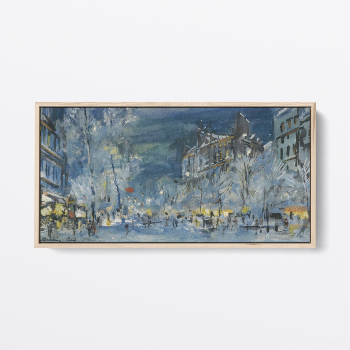 Paris in Winter | Konstantin Korovin | Ave Legato Art Prints