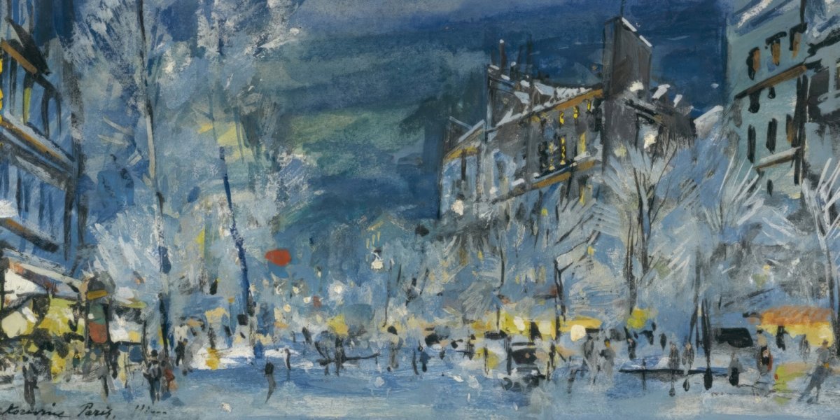 Paris in Winter | Konstantin Korovin | Ave Legato Art Prints