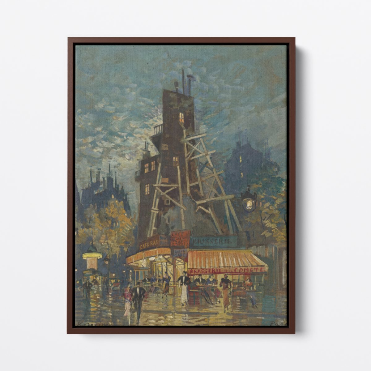 Parisian Boulevard | Konstantin Korovin | Ave Legato Art Prints