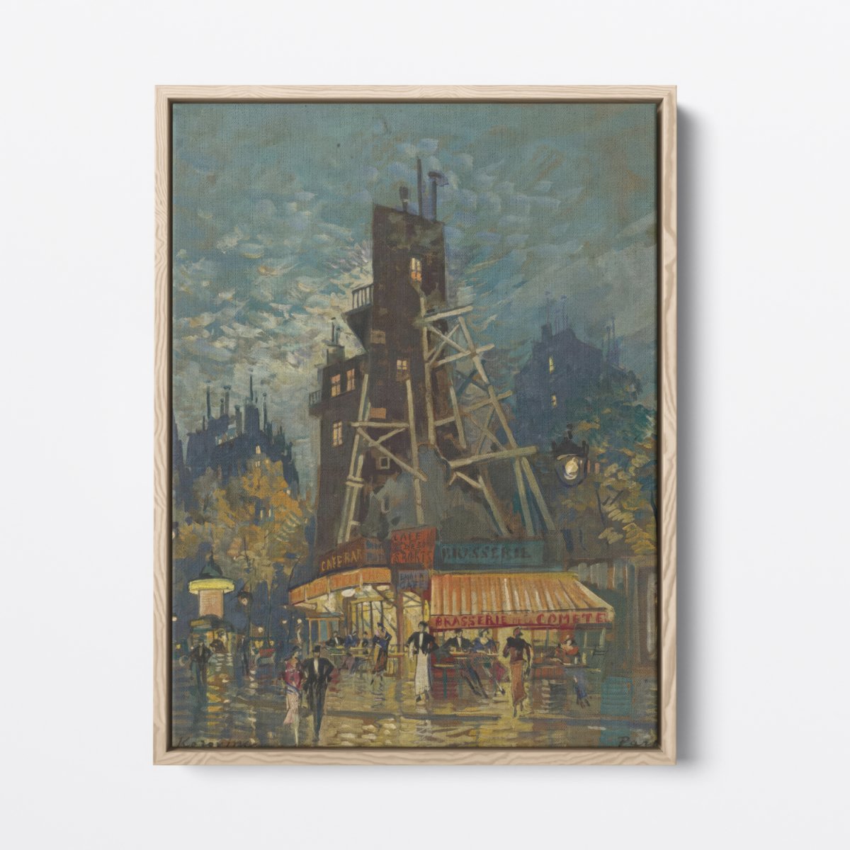 Parisian Boulevard | Konstantin Korovin | Ave Legato Art Prints