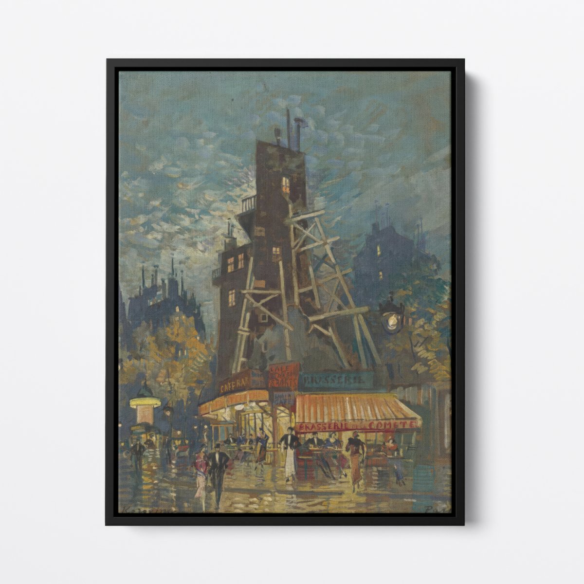 Parisian Boulevard | Konstantin Korovin | Ave Legato Art Prints