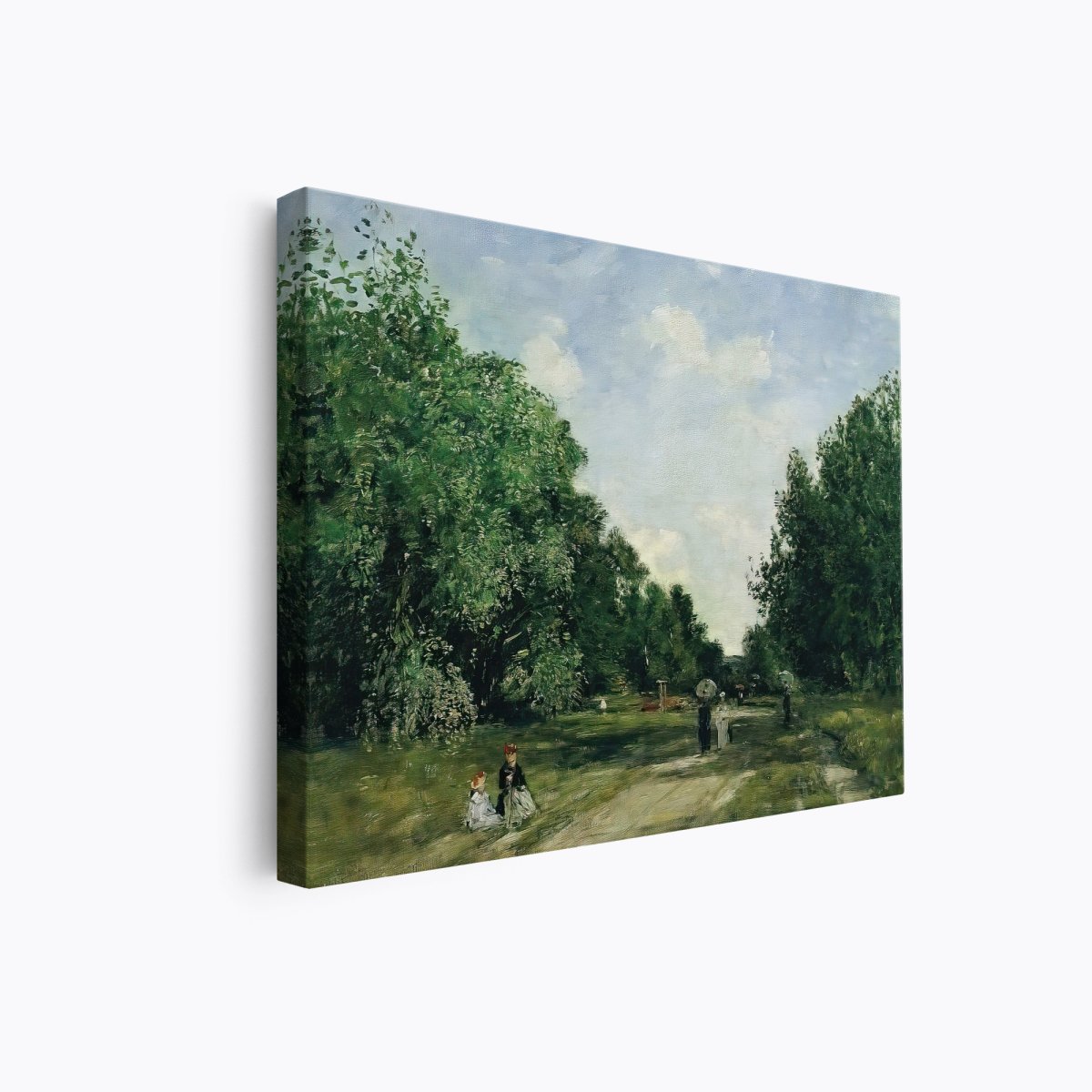 Park Corridor | Eugène Boudin | Ave Legato | Canvas Art Prints | Vintage Artwork
