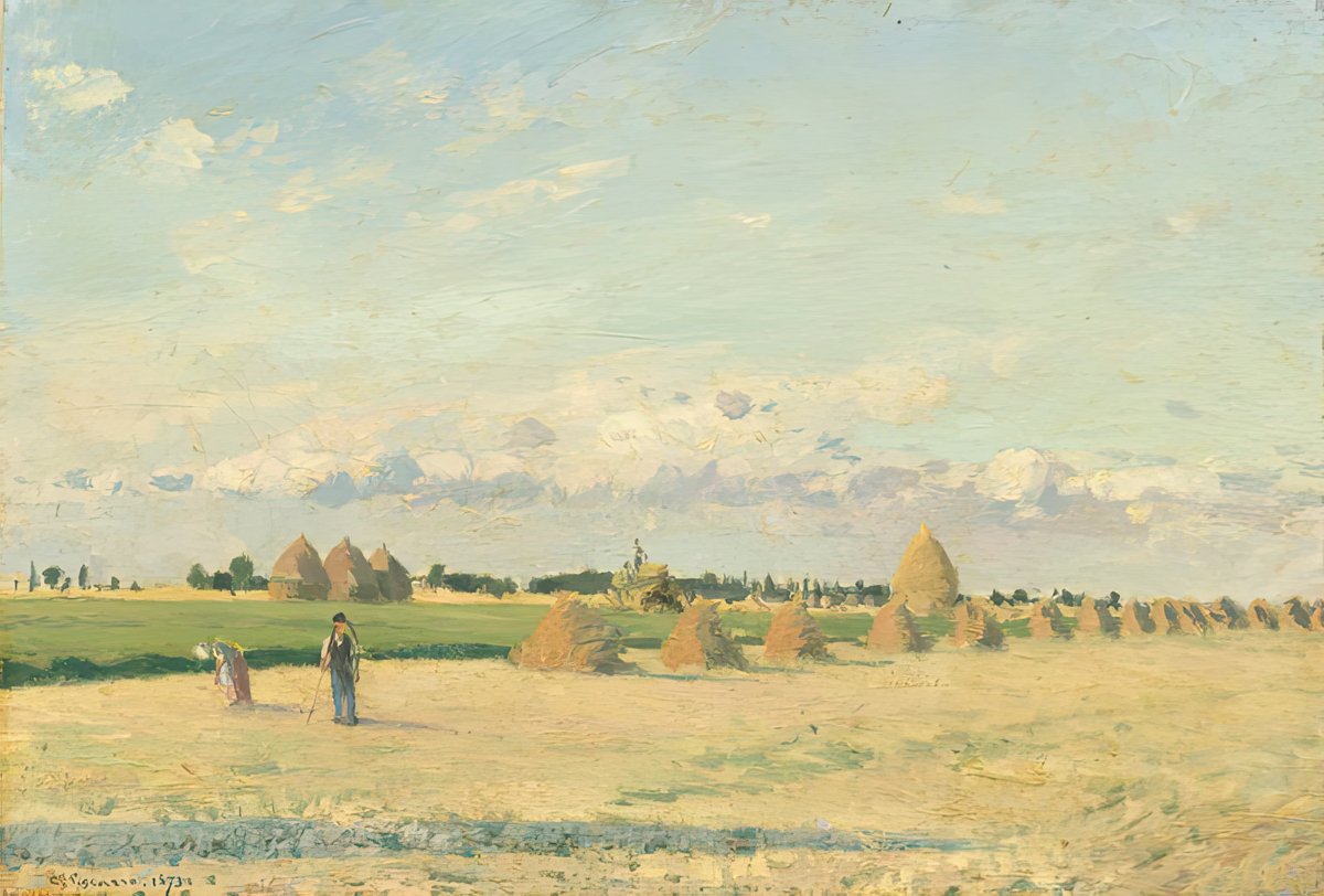 Pastoral Landscape | Camille Pissarro | Ave Legato Art Prints