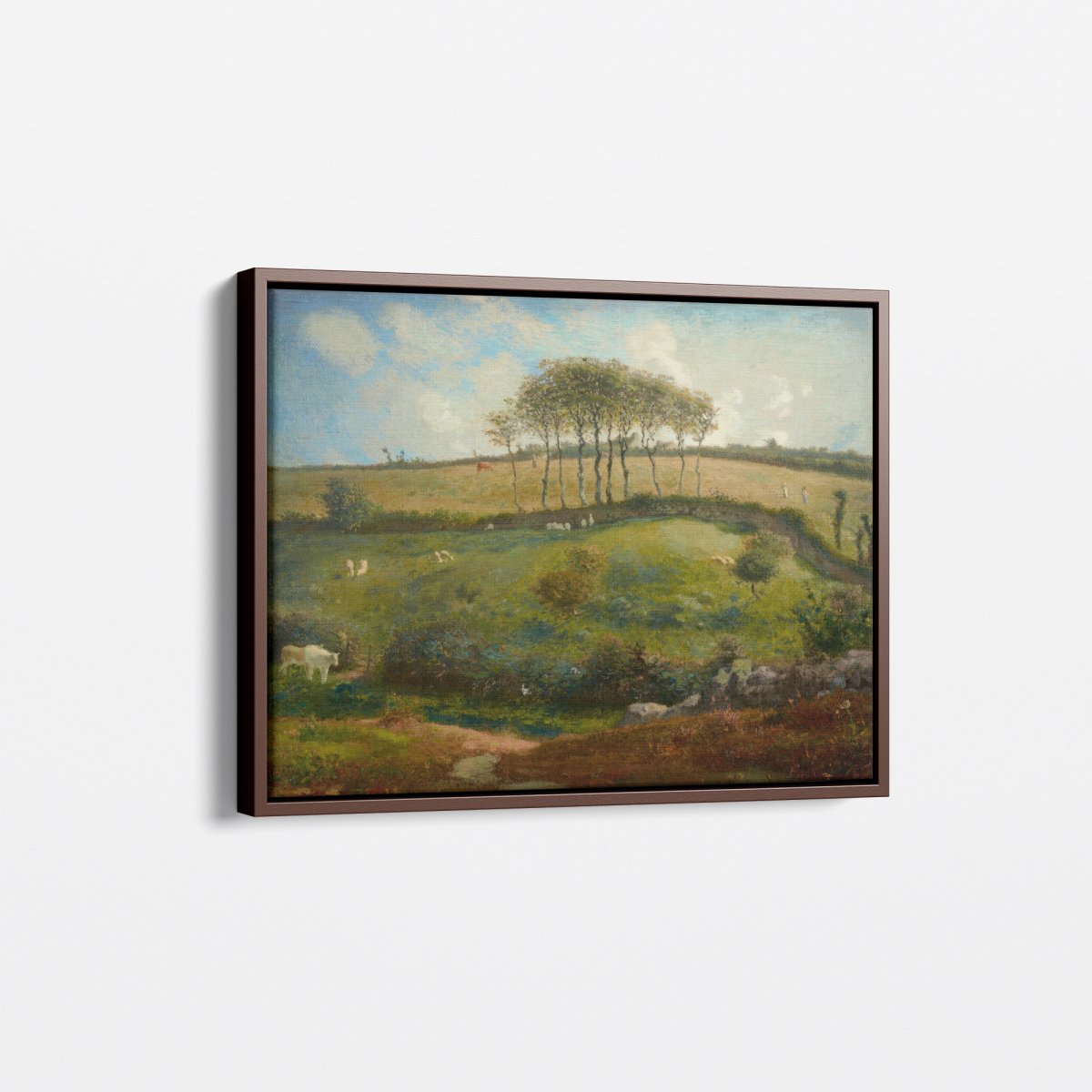 Pasture Near Cherbourg | Jean - Francois Millet | Ave Legato Art Prints