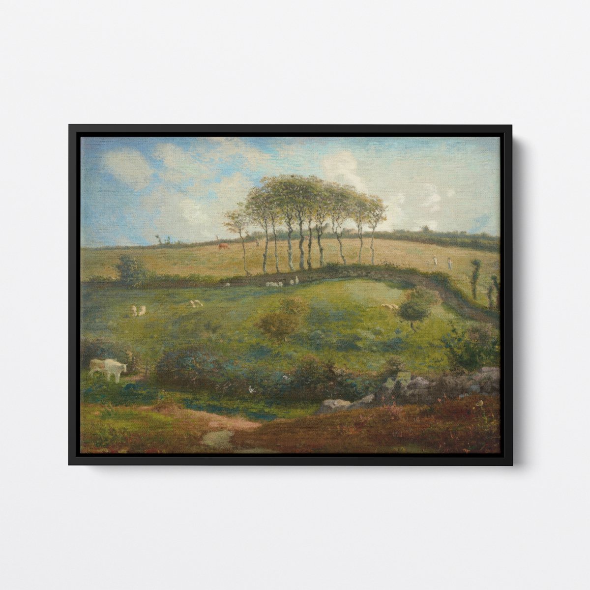 Pasture Near Cherbourg | Jean - Francois Millet | Ave Legato Art Prints