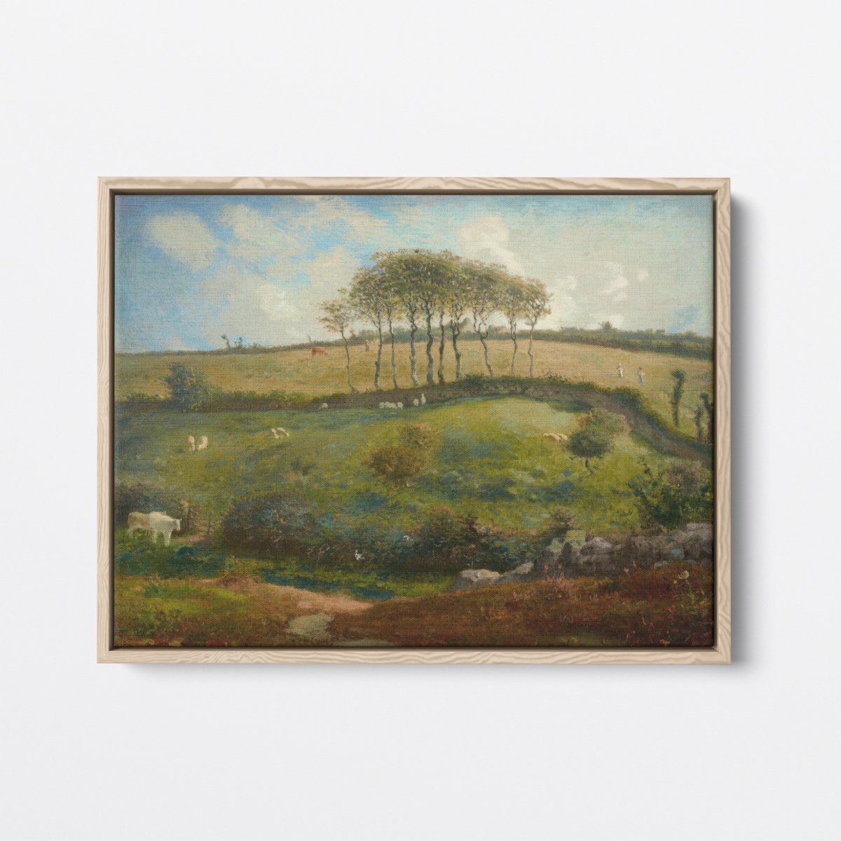 Pasture Near Cherbourg | Jean - Francois Millet | Ave Legato Art Prints