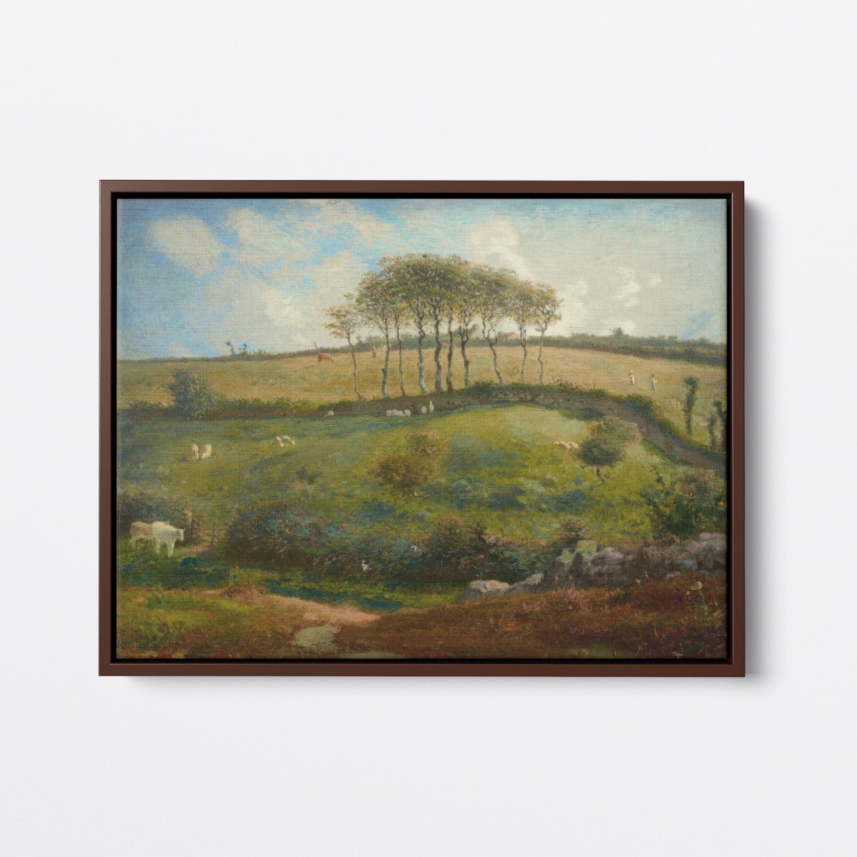 Pasture Near Cherbourg | Jean - Francois Millet | Ave Legato Art Prints