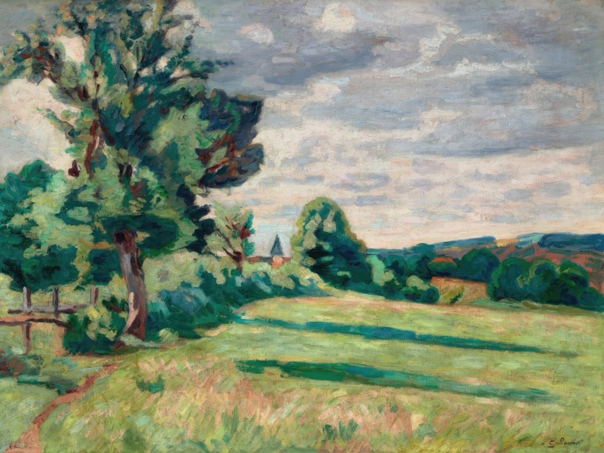 Pastures of the Granges, Crozant | Armand Guillaumin | Ave Legato Art Prints