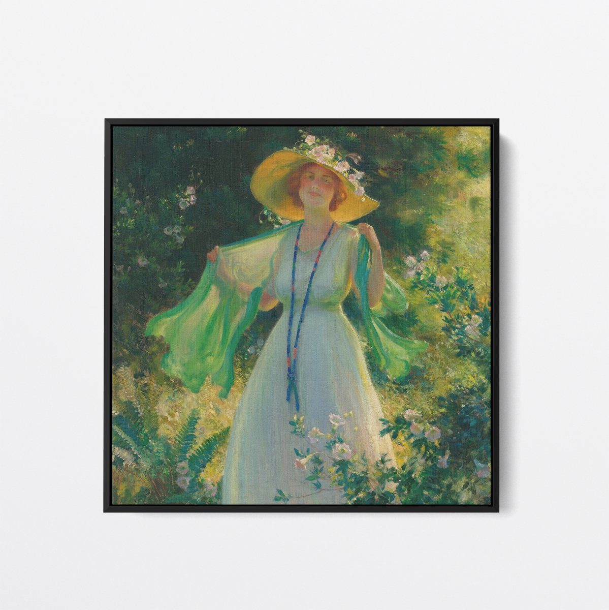 Path of Flowers | Charles Curran | Ave Legato Art Prints