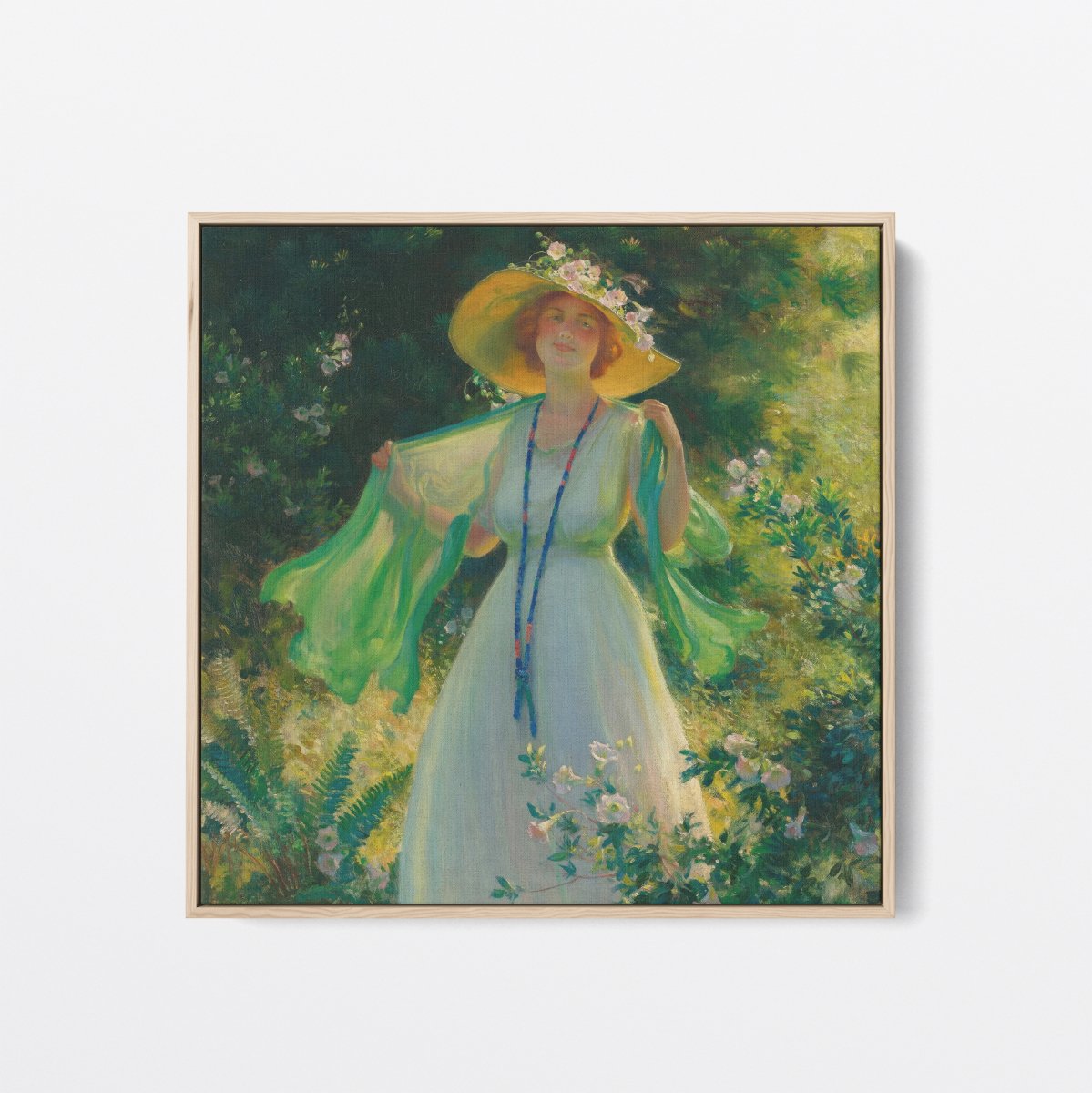 Path of Flowers | Charles Curran | Ave Legato Art Prints