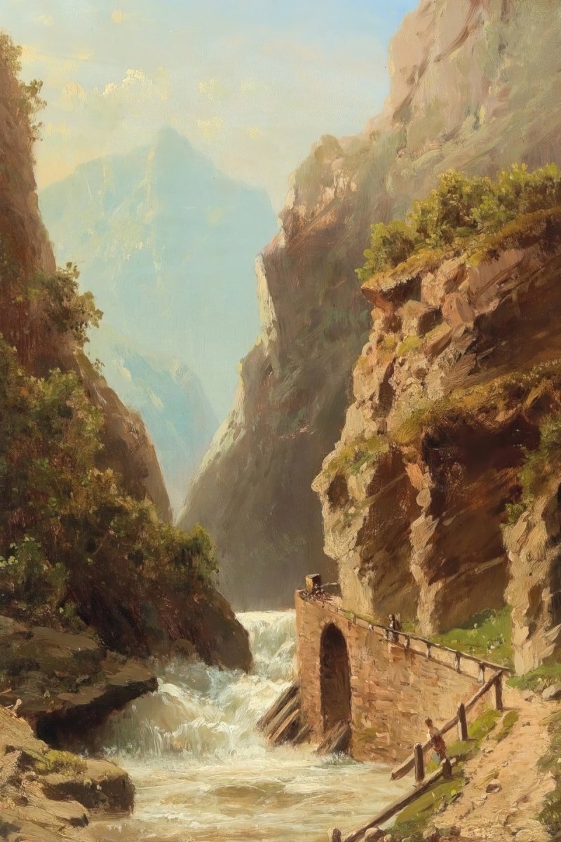 Path on a River Shore | Adolf Chwala | Ave Legato Art Prints