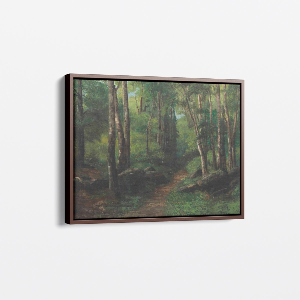 Path Through the Forest | Gustave Courbet | Ave Legato Art Prints