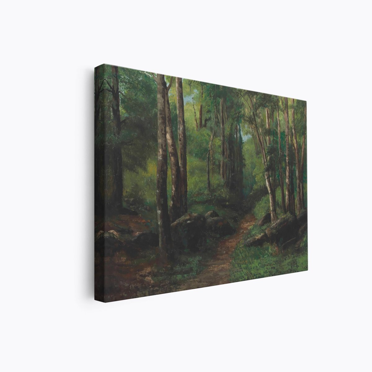 Path Through the Forest | Gustave Courbet | Ave Legato Art Prints