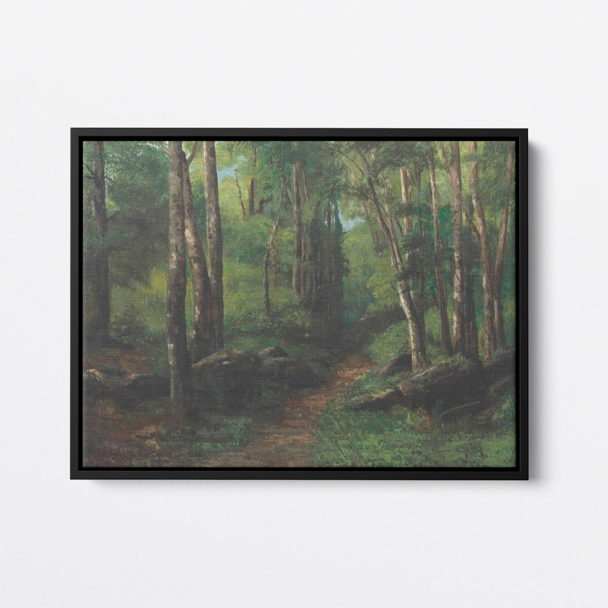 Path Through the Forest | Gustave Courbet | Ave Legato Art Prints