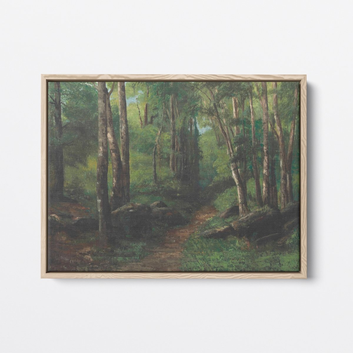 Path Through the Forest | Gustave Courbet | Ave Legato Art Prints