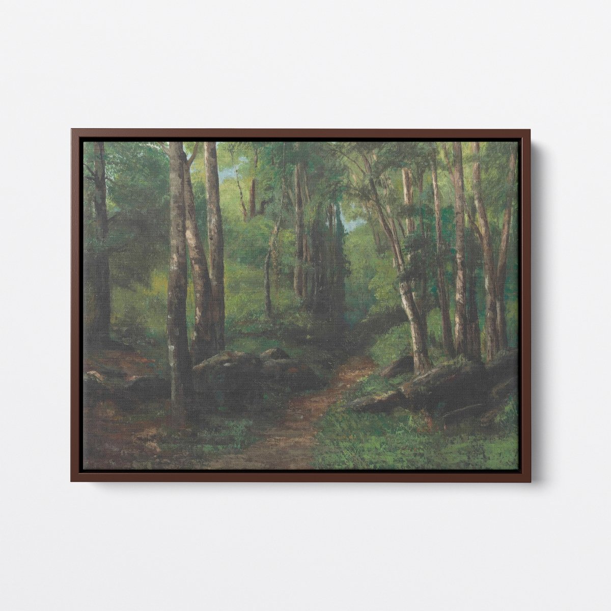 Path Through the Forest | Gustave Courbet | Ave Legato Art Prints