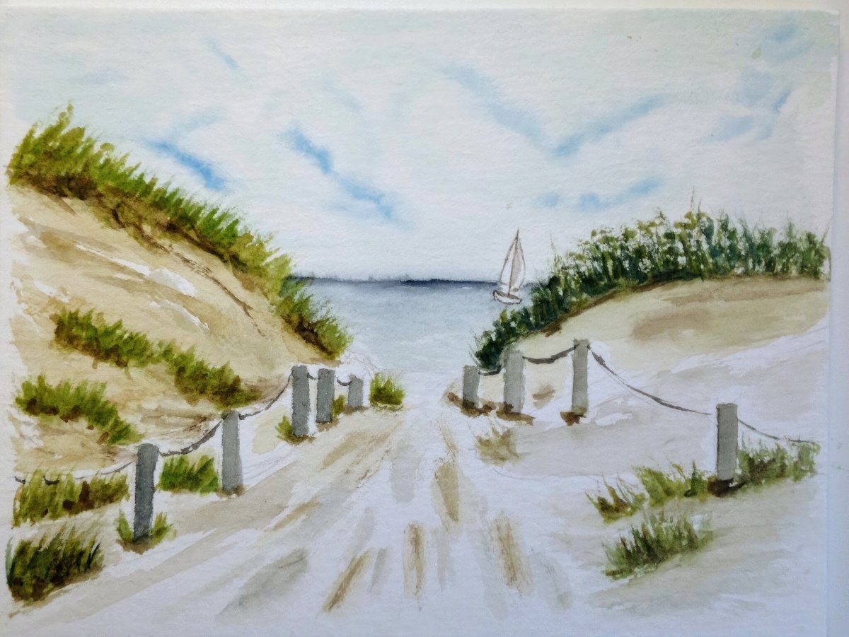 Path to the Dunes | Maritess Sulcer | Ave Legato Art Prints